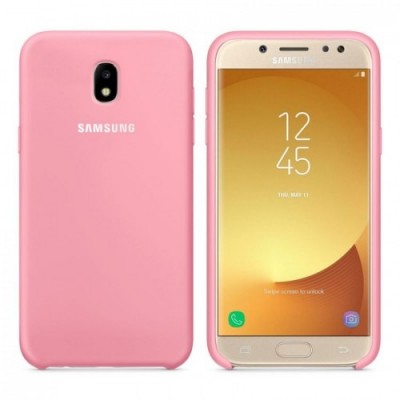 Накладка Samsung Galaxy J530 (J5) Silicone Cover Light Pink