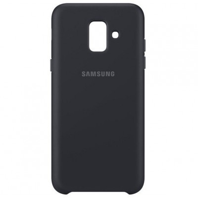 Накладка Samsung A6 Dual Layer Cover Black