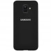 Накладка Samsung A6 Silicone Cover  Black