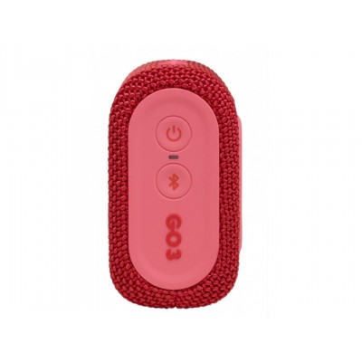 Портативна акустика JBL Bluetooth GO 3 Red (JBLGO3RED)
