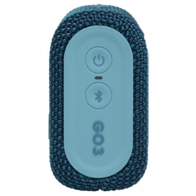 Портативна акустика JBL Bluetooth GO 3 Blue (JBLGO3BLU)
