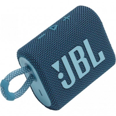 Портативна акустика JBL Bluetooth GO 3 Blue (JBLGO3BLU)