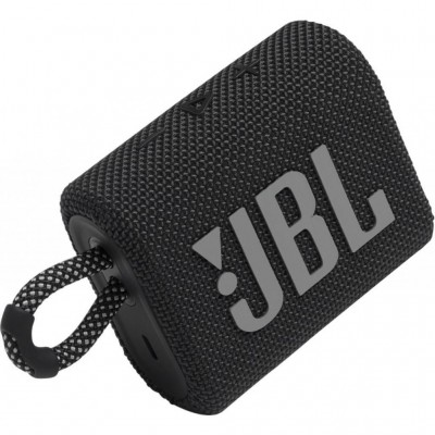 Портативна акустика JBL Bluetooth GO 3 Black (JBLGO3BLK)