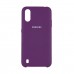Накладка Samsung A01 Silicone Case Violet