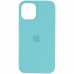 Накладка Apple iPhone 12/12 Pro  Silicone Case Turquoise