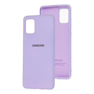Накладка Samsung Galaxy M31s Silicone Case Violet