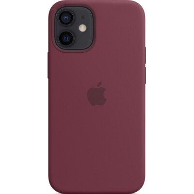 Накладка Apple iPhone 12 Mini Silicone Case Plum