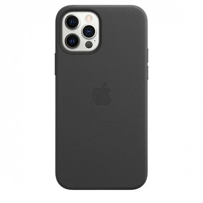 Накладка Apple iPhone 12 Pro Max Silicone Case Magsafe Black