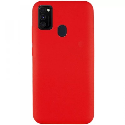 Накладка Samsung A21S (2020) Silicon Case Red