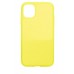 Накладка iPhone 12/12Pro Bright Silicone Lemon Yellow