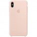 Накладка iPhone X Silicone Case Pink Sand