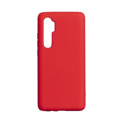 Накладка Xiaomi MI Note10 Lite Soft case Red