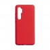 Накладка Xiaomi MI Note10 Lite Soft case Red