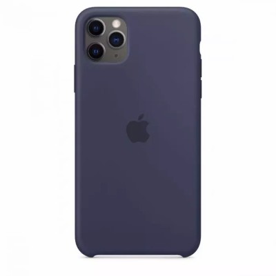 Накладка Apple iPhone 12 Silicone Case  Midnight Blue (Middle)