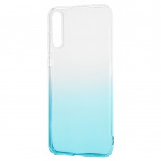 Накладка Samsung Galaxy A01 Core Gradient Design White/Turquoise