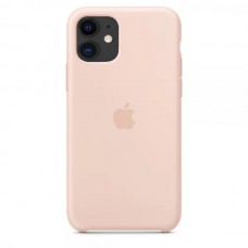 Накладка iPhone 11 Silicone Case Pink Sand (Middle)