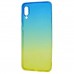 Накладка Samsung Galaxy A01 Core Gradient Design Green/Yellow
