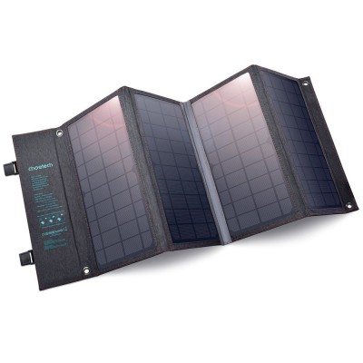 Сонячна зарядна станція Choetech 36W (1 USB 18W, 1 Type-C 20W)