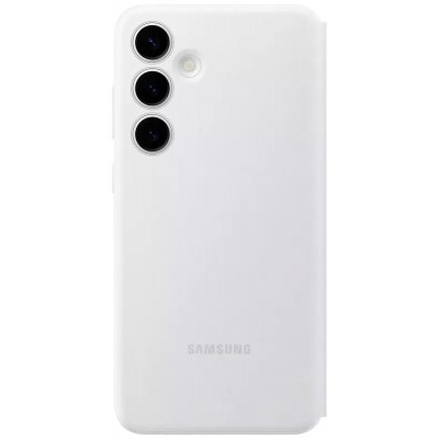Чохол для Samsung Galaxy S24 Plus Smart View Wallet Case White (EF-ZS926CWEGWW)